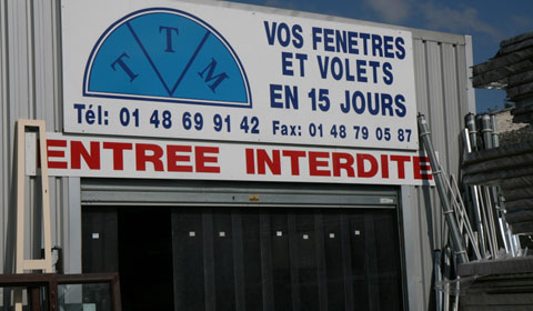 TTM Menuiserie - Usine