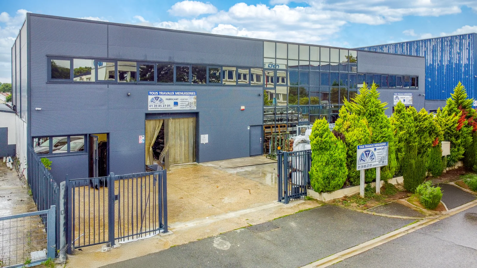 Usine et bureaux TTM Menuiserie